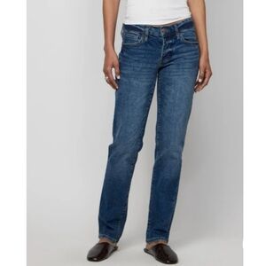 Oliver Logan Chester Jeans Women's Size 28 Slim Straight Sustainable Denim New